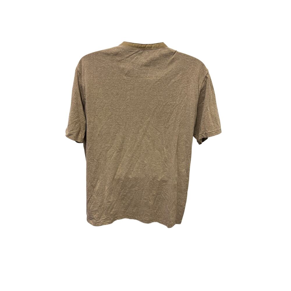 👕 Northwest Territory Brown Henley T-Shirt Mens L Casual Outdoor Tee - Picture 3 of 4